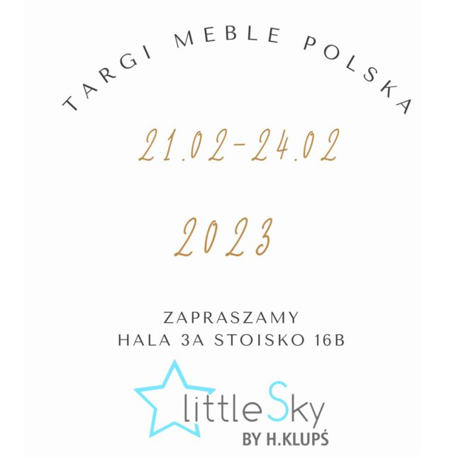 targi producent mebli dziecięcych Klupś Little Sky